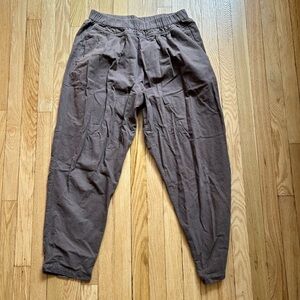 Black Crane carpenter pants, olive